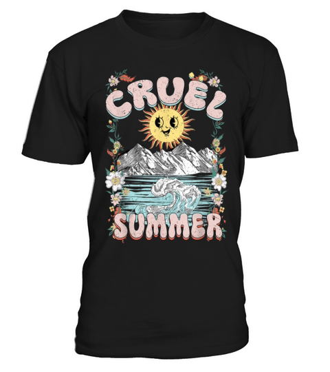 Cruel Vibes Summer Vintage Sunshine Ocean Wave T-Shirt Unisex