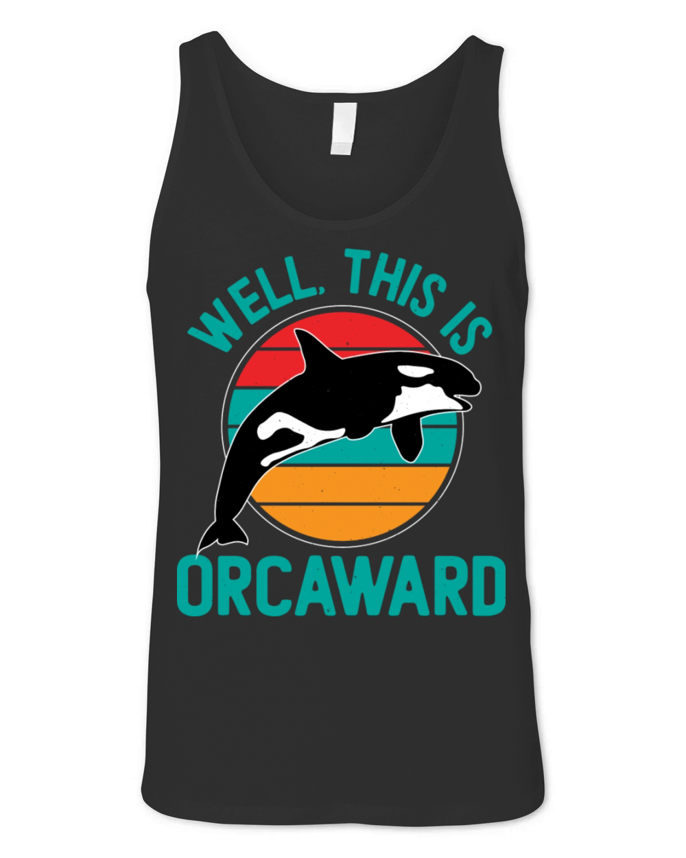 Well This Is Awkward Orca Unisex Jersey Tank