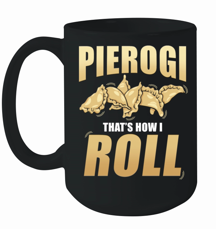 Pierogi Dumbling Food Ceramic Mug