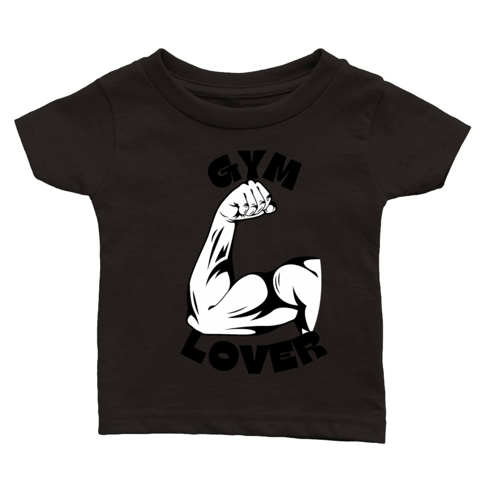 GYM LOVER Classic Baby Crewneck T-shirt