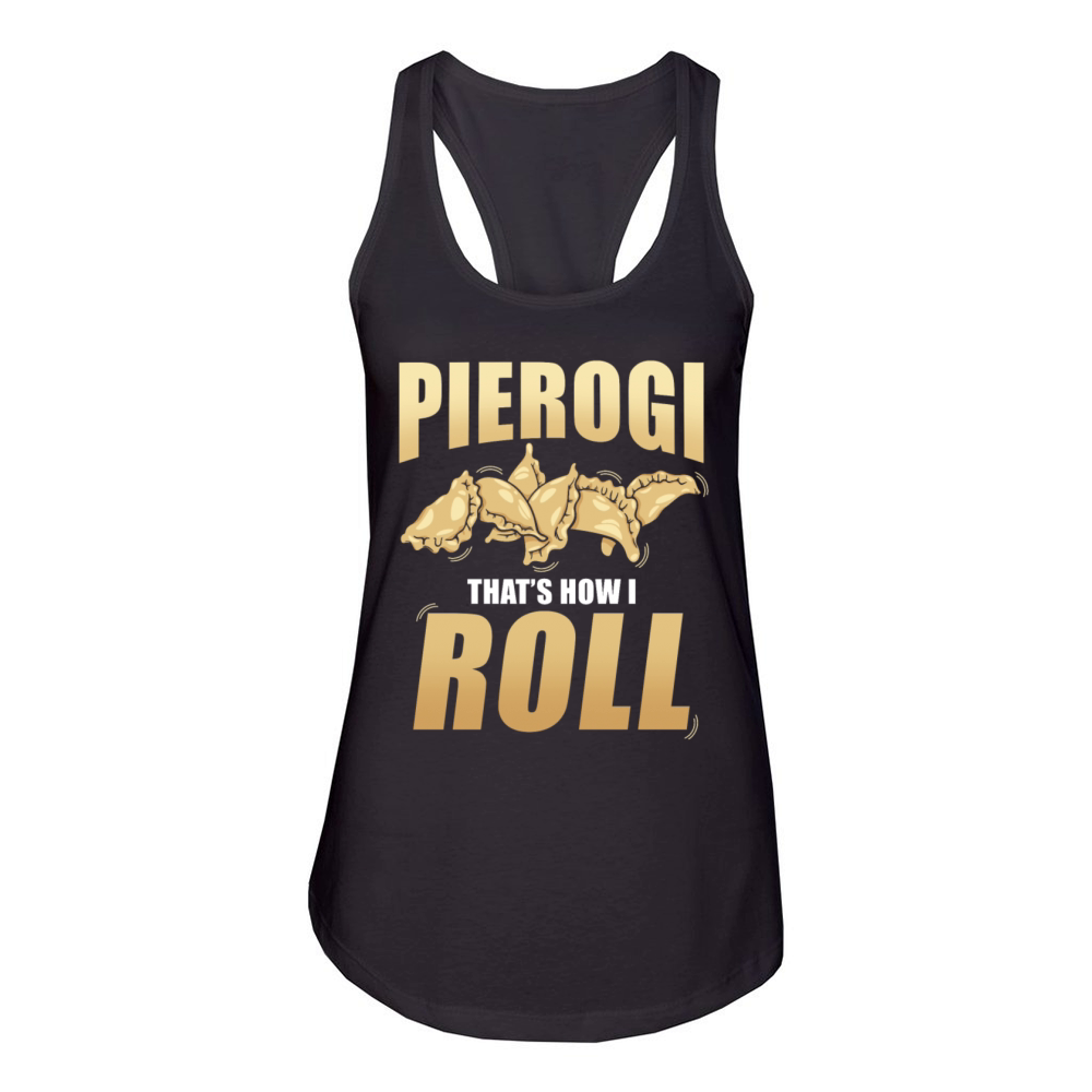 Pierogi Dumbling Food Women's Racerback Tank