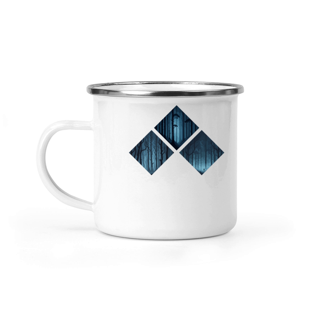In The Forest Forest Nature Geometric Camping Mug