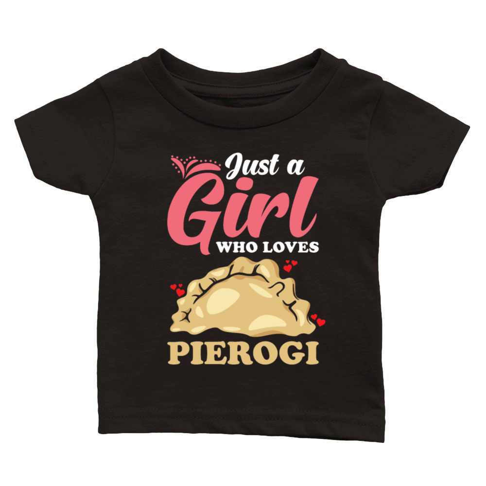 Pierogi Dumbling Food Classic Baby Crewneck T-shirt