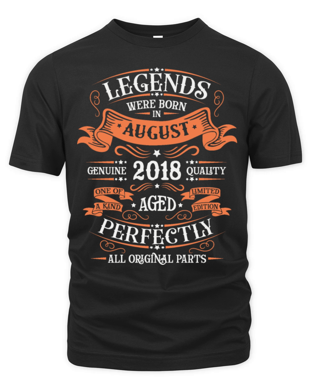August 2018 anniversary 2018 legends August Organic Unisex T-shirt