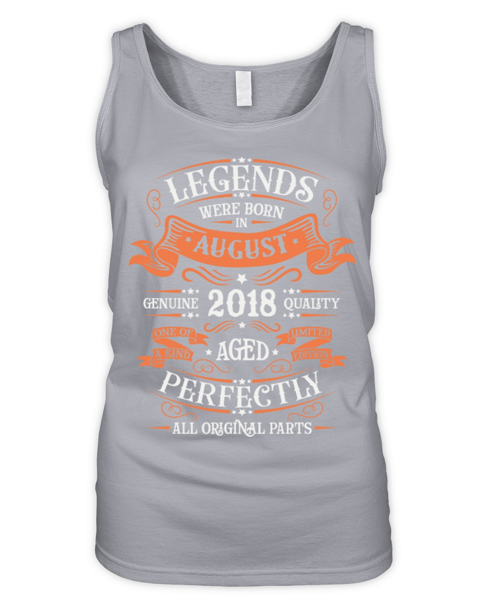 August 2018 anniversary 2018 legends August Organic Women's Tank Top