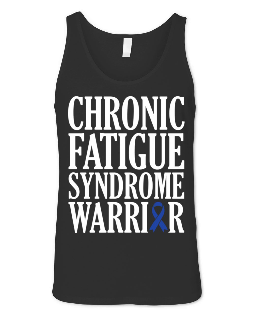 Chronic Fatigue Syndrome Warrior Unisex Jersey Tank