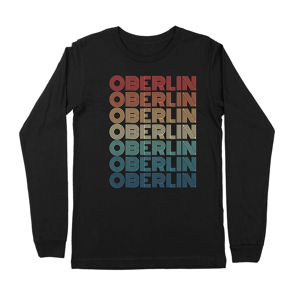 Oberlin Ohio 80S Style Premium Long Sleeve