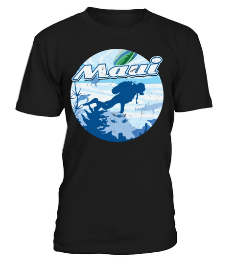 Maui Holiday Diver Diving T-Shirt Unisex