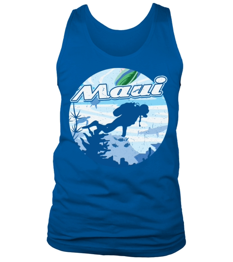 Maui Holiday Diver Diving Tank Top Unisex