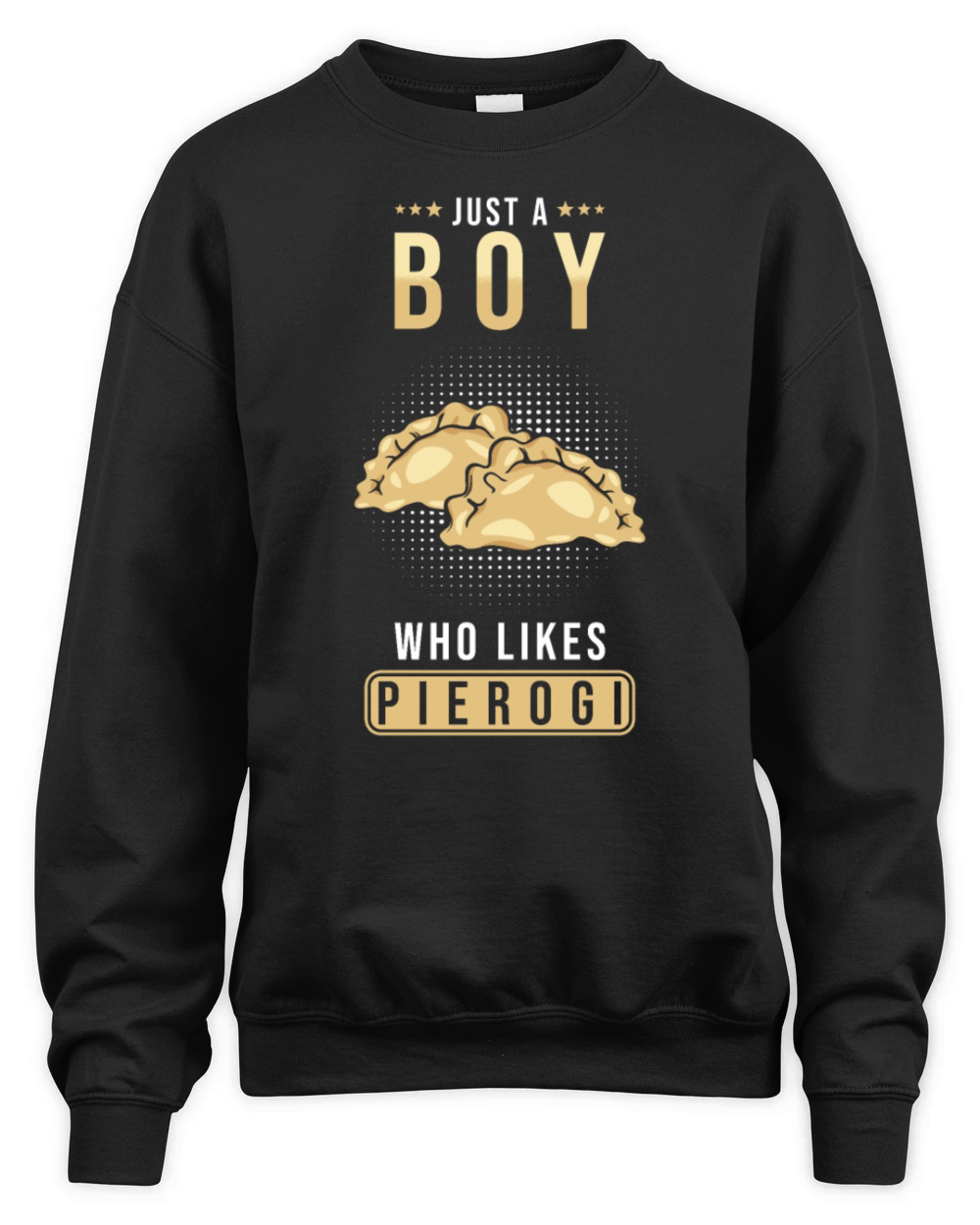 Pierogi Dumbling Food Unisex Premium Crewneck Sweatshirt