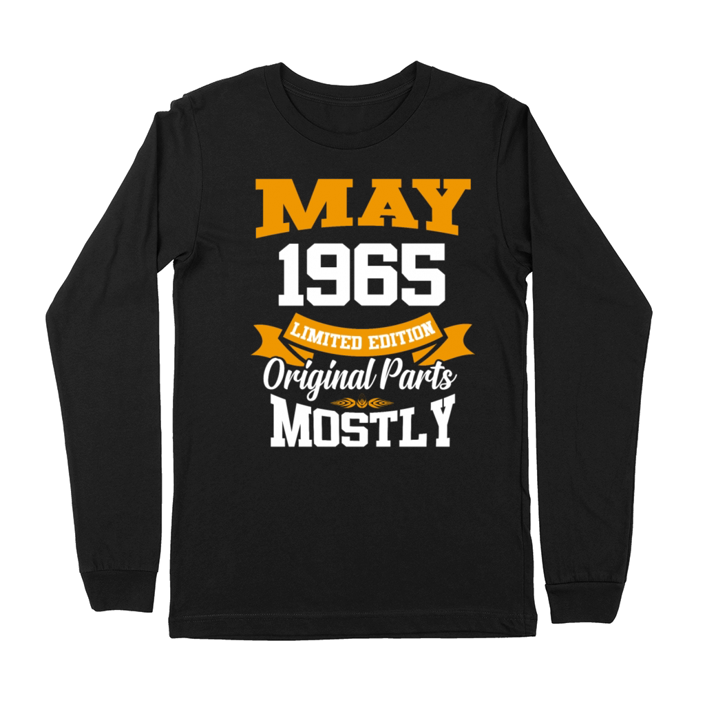 May 1965 Vintage Birthday Present Premium Long Sleeve