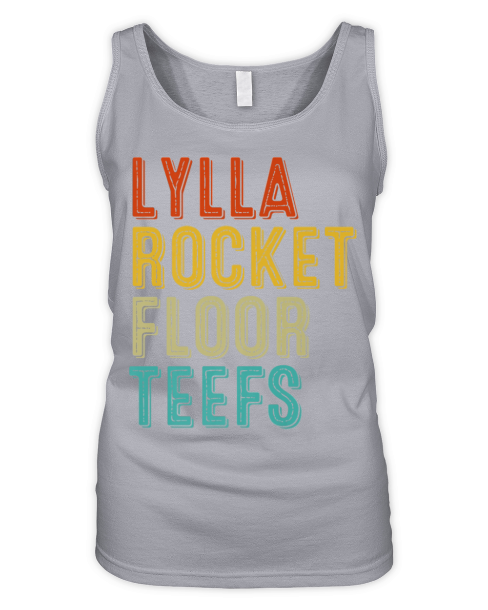 Lylla Rocket Floor Teefs Funny Quotes Organic Women's Tank Top