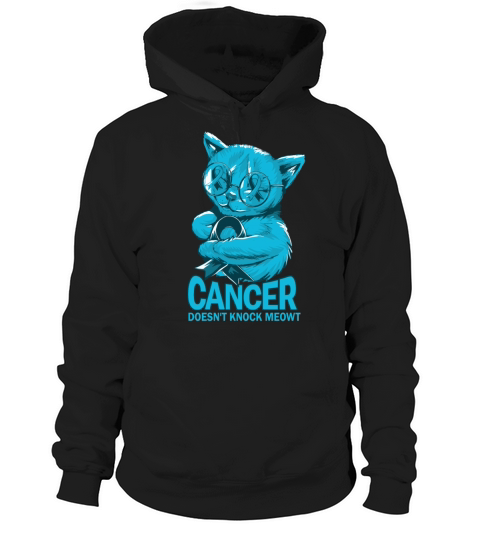 Cancer Doesnt Knock Prostate Cancer Hoodie Unisex