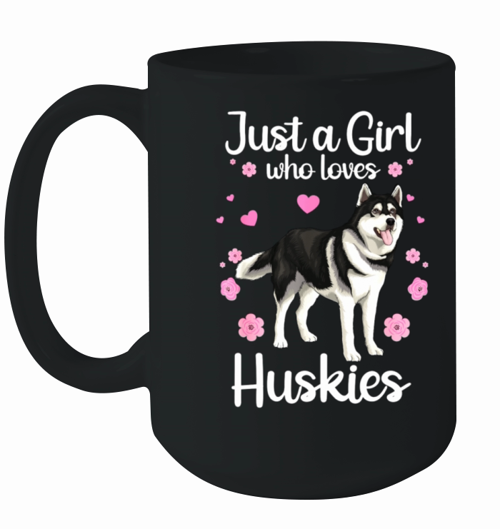 Funny Siberian Husky Dog Lovers For Women Girls Ceramic Mug