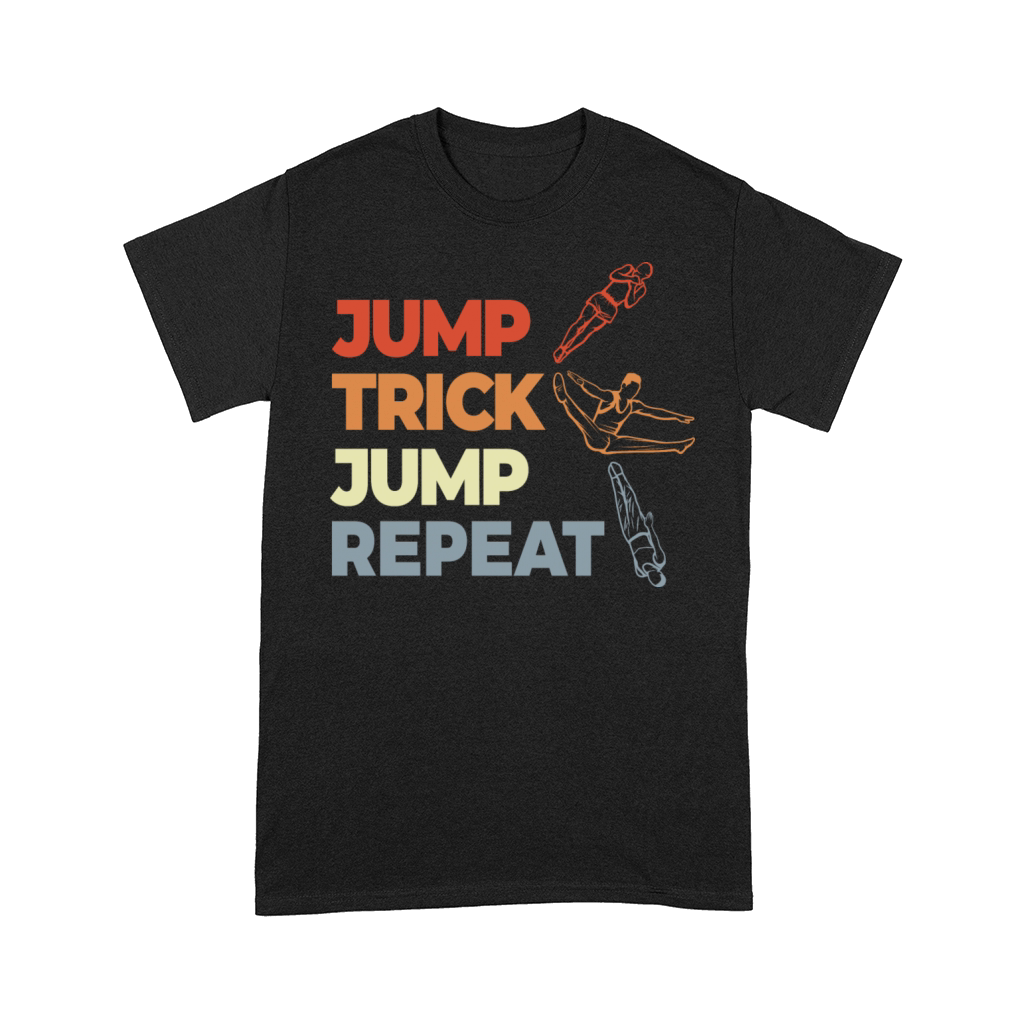 Trampolining Vintage Look Comfort T-shirt