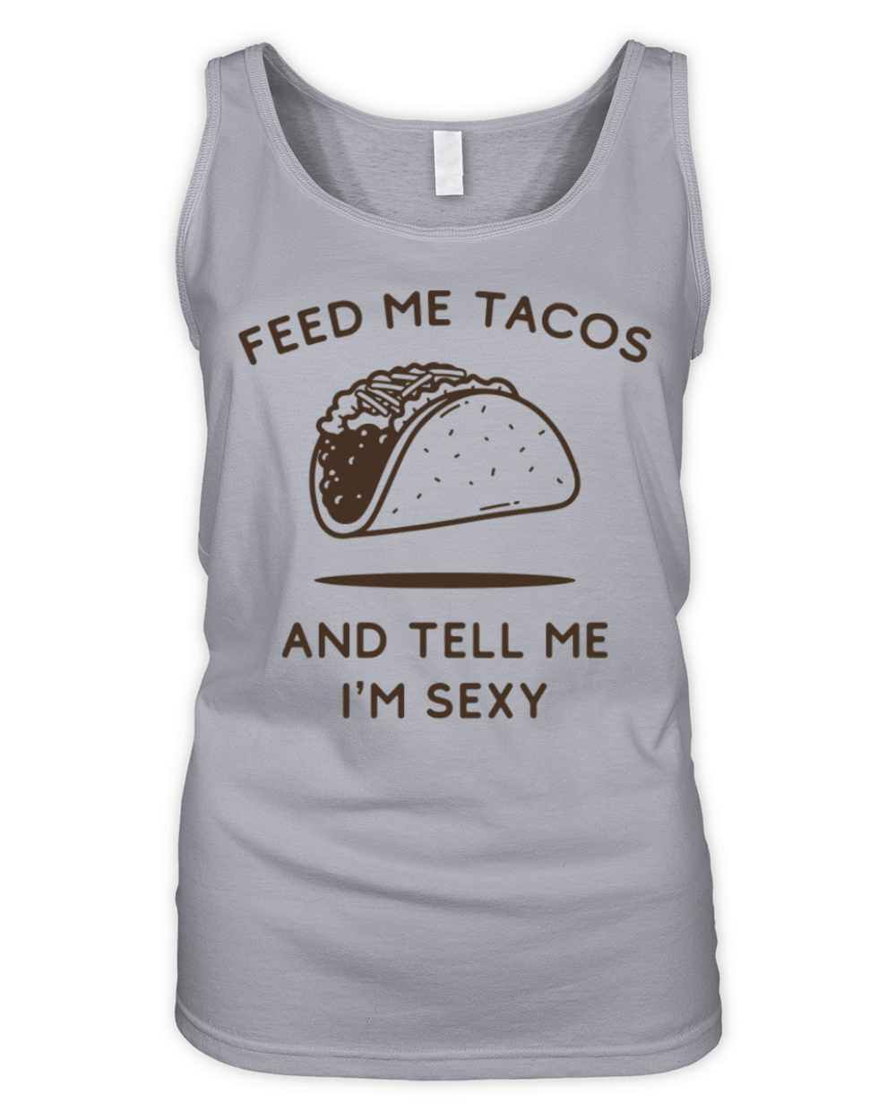 Feed Me Tacos Organic Women's Tank Top