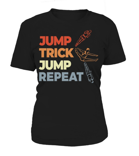 Trampolining Vintage Look Women's T-Shirt