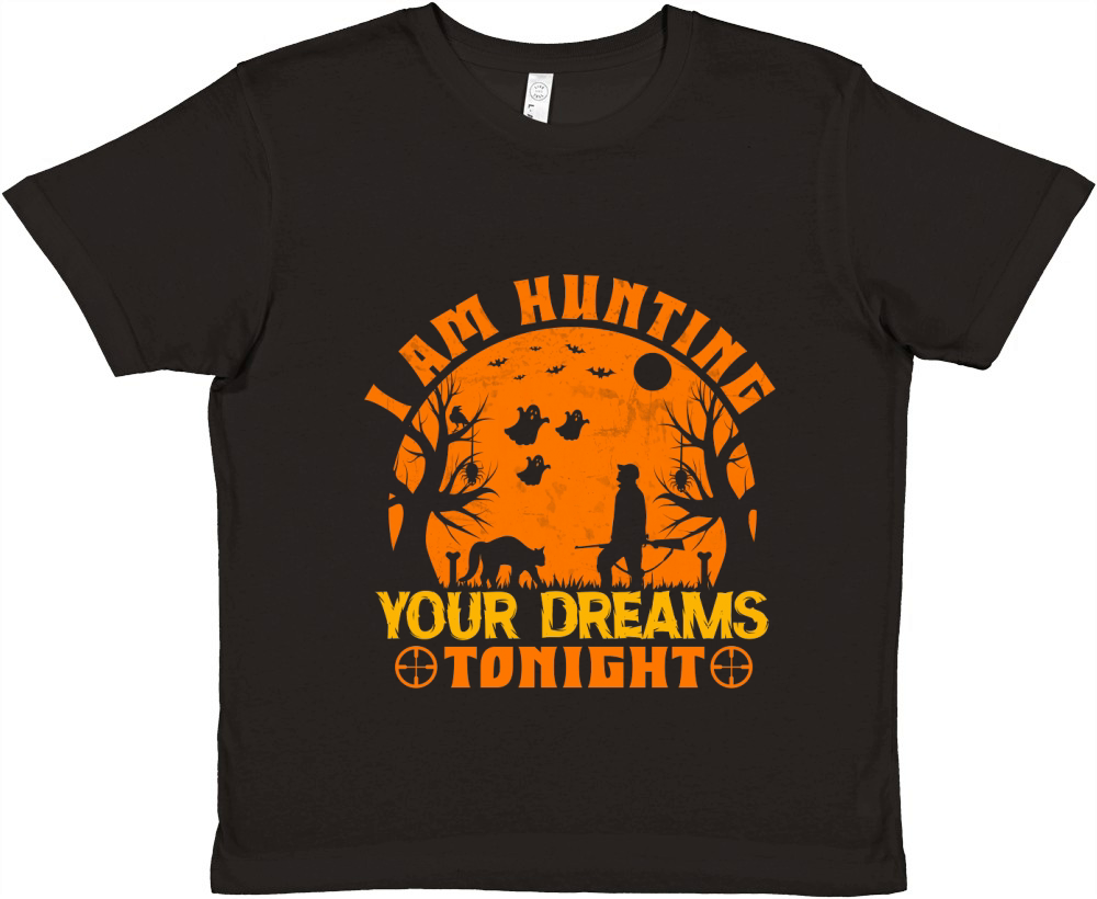 Im Hunting your Dreams Tonight Premium Kids Crewneck T-shirt
