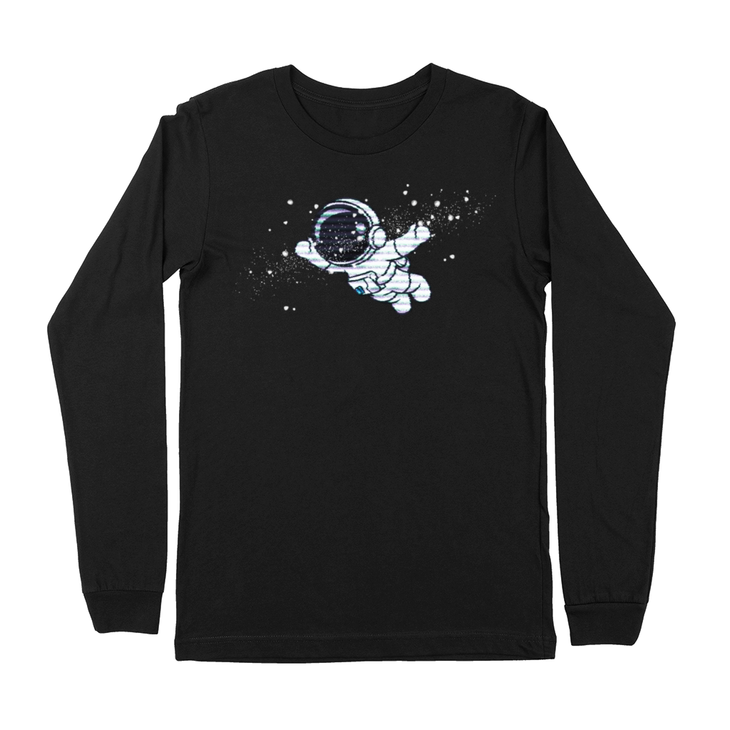 Vintage Spaceman gift for space fans Premium Long Sleeve