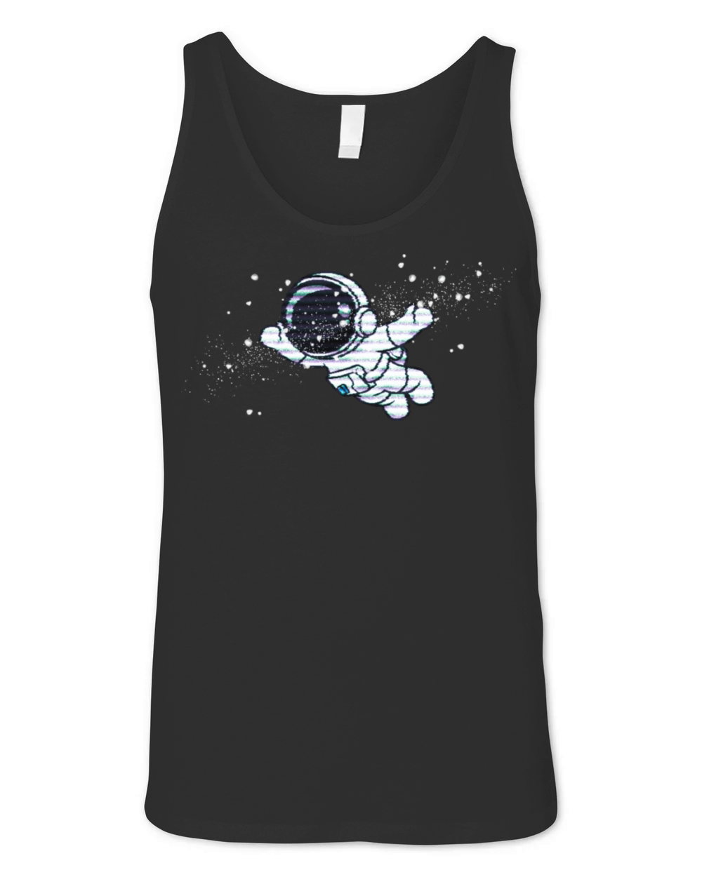 Vintage Spaceman gift for space fans Unisex Jersey Tank