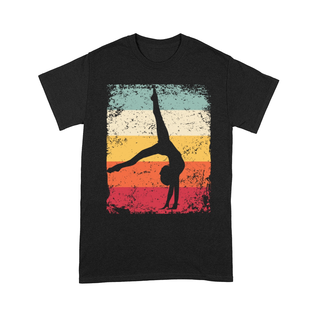 Gymnast Floor Retro Rhythmic Gymnastics Comfort T-shirt