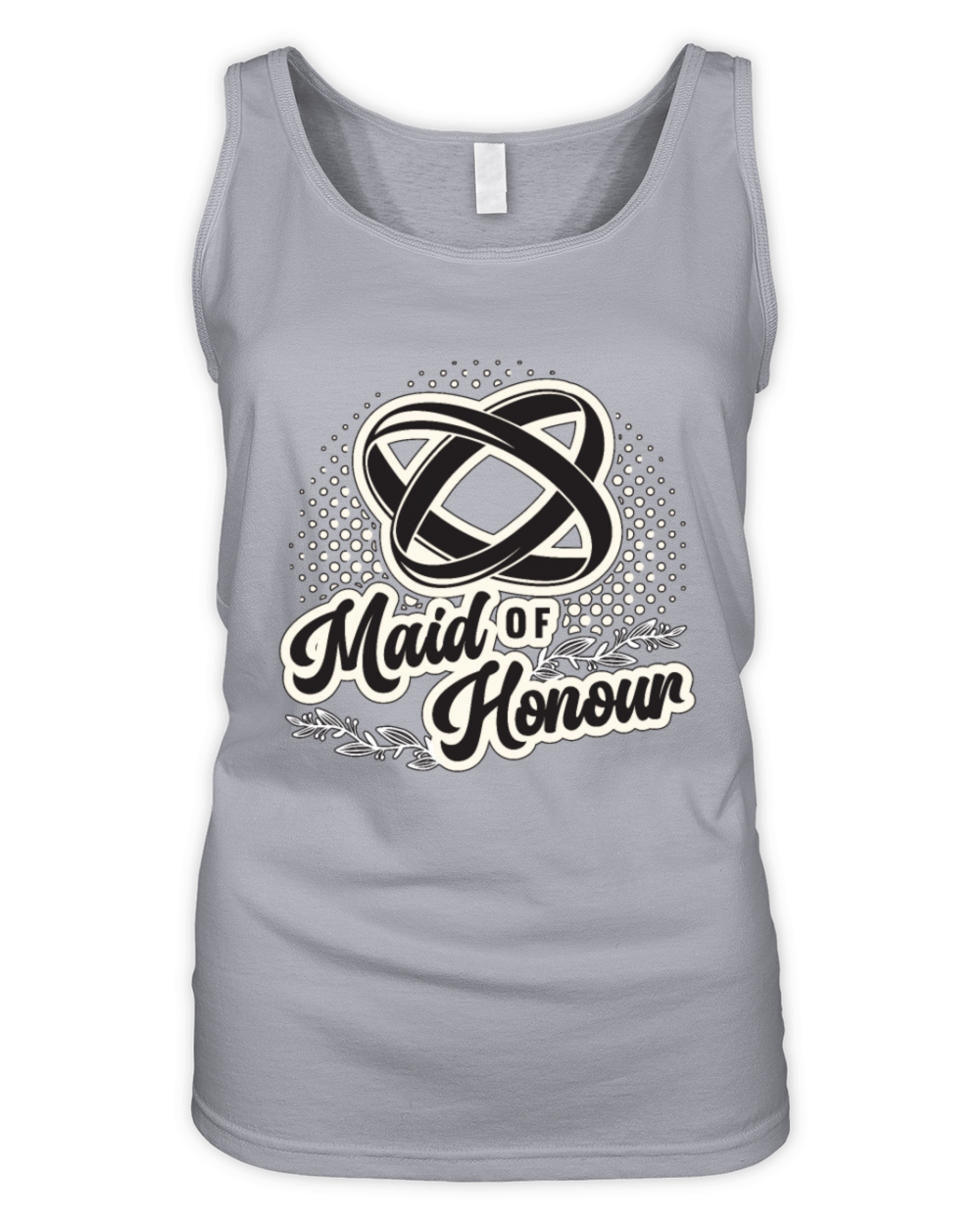 Maid Of Honour Bachelorette Wedding Bridesmaid Organic Women's Tank Top