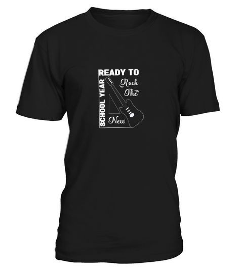 Black Ready To Rock The New School Year T-Shirt Unisex