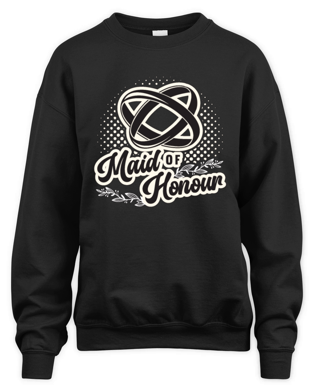 Maid Of Honour Bachelorette Wedding Bridesmaid Unisex Premium Crewneck Sweatshirt