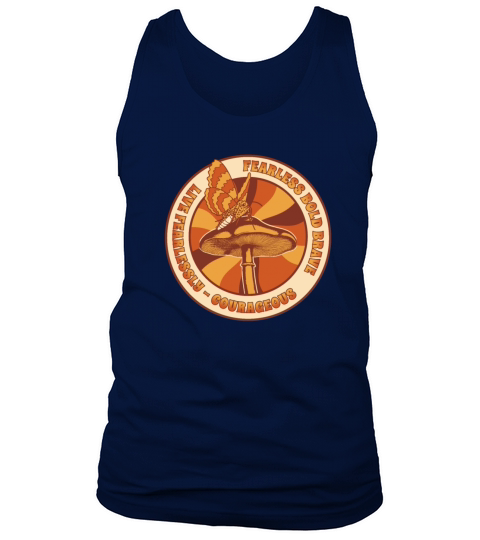 Live Fearlessly - T-shirt Empowerment Tank Top Unisex