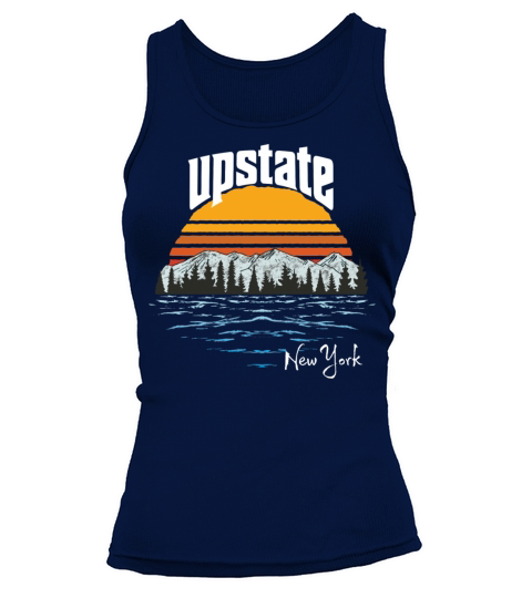Vintage Upstate New York Mountains Tank top Woman