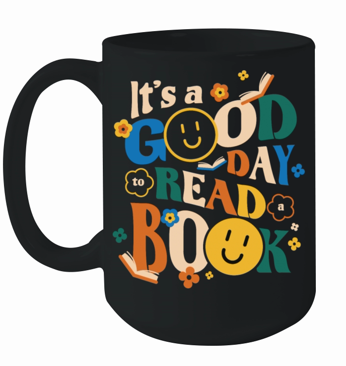 Book Bookworm Reader Ceramic Mug