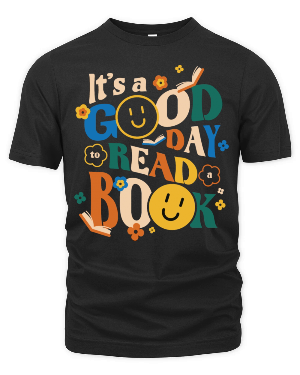 Book Bookworm Reader Organic Unisex T-shirt