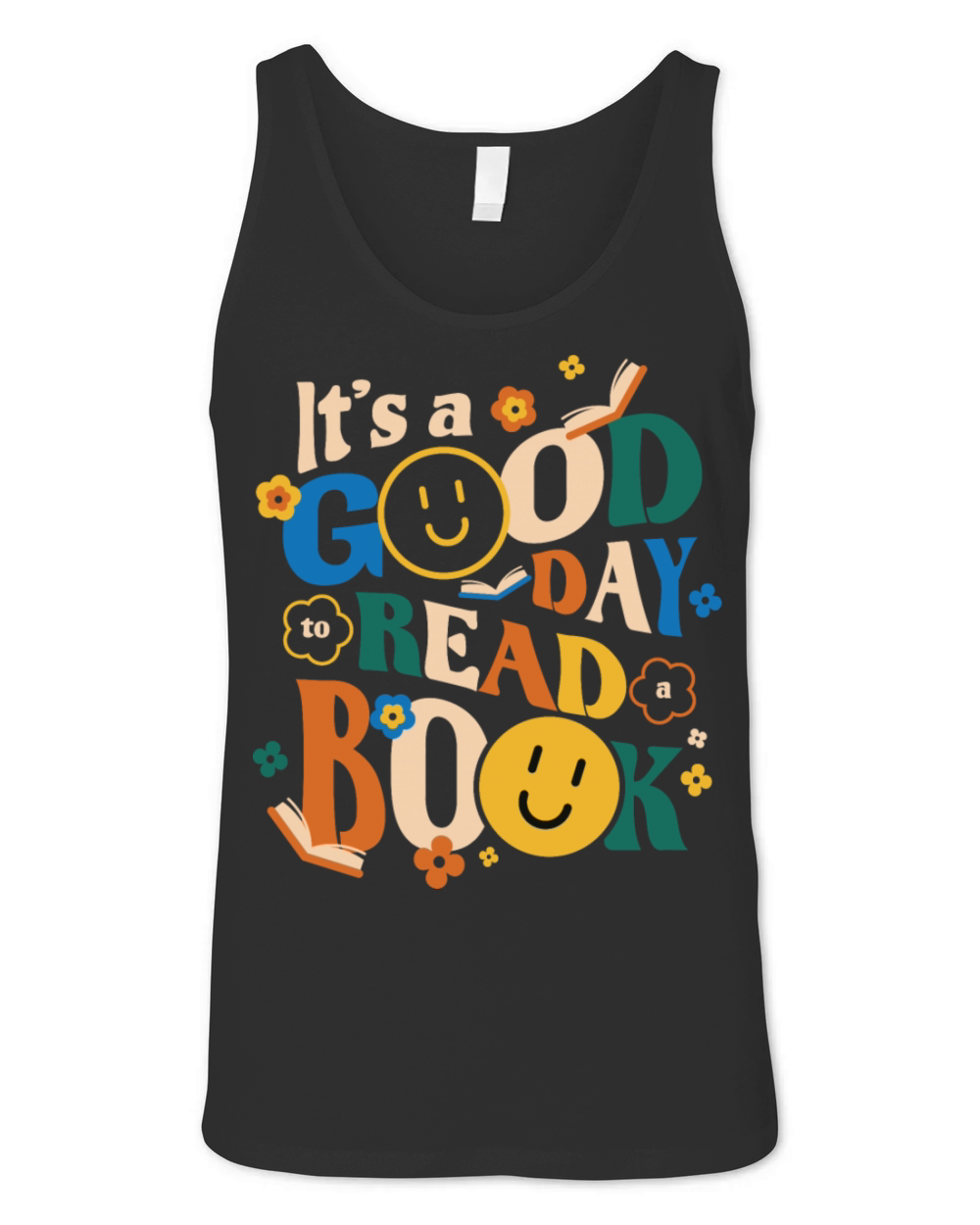 Book Bookworm Reader Unisex Jersey Tank