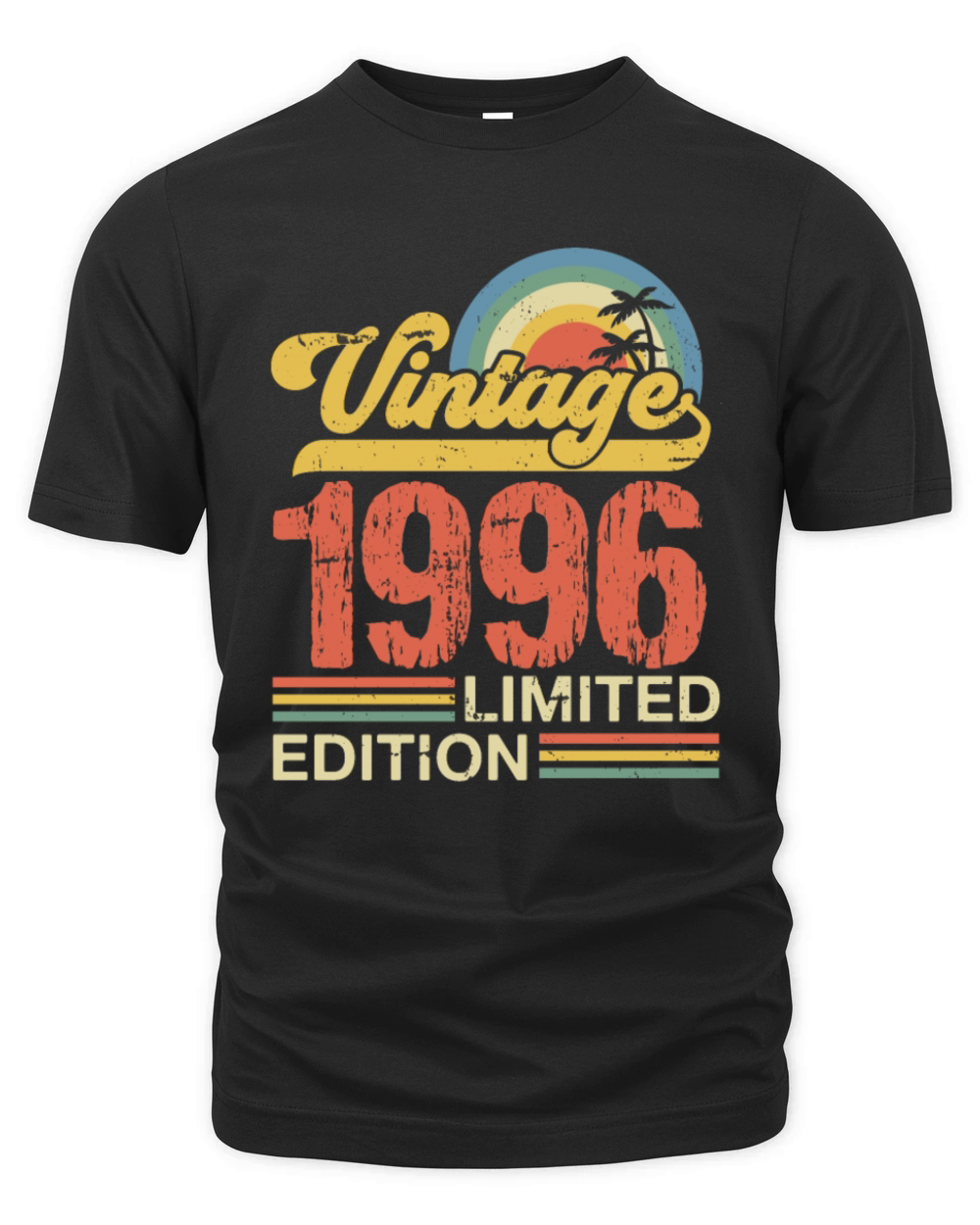 Retro Vintage 1996 Limited Edition Organic Unisex T-shirt