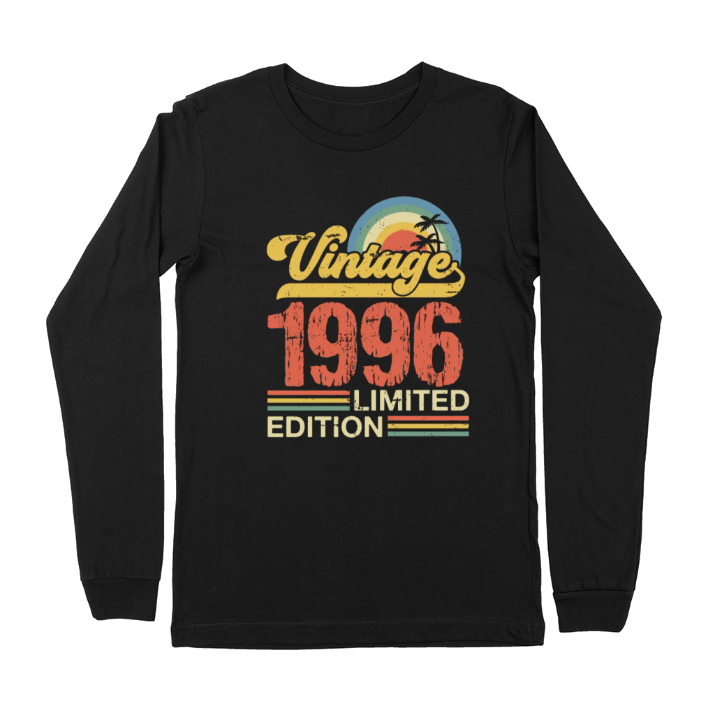 Retro Vintage 1996 Limited Edition Premium Long Sleeve