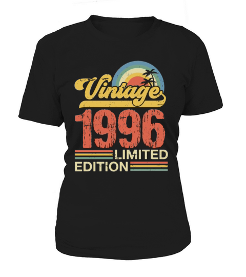 Retro Vintage 1996 Limited Edition Women's T-Shirt