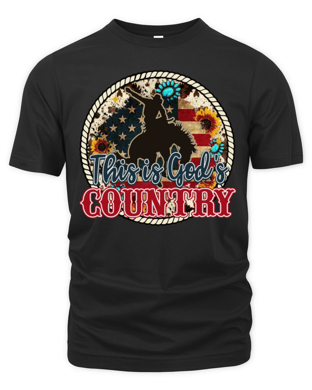 god s country Organic Unisex T-shirt