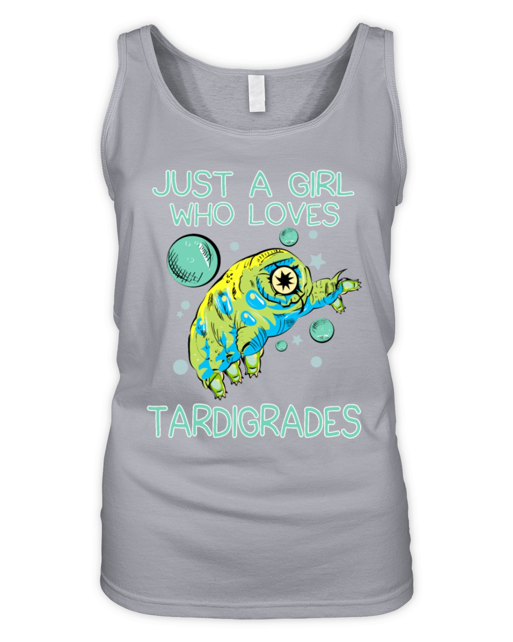 Just A Girl Who Loves Tardigrades Organic Women's Tank Top