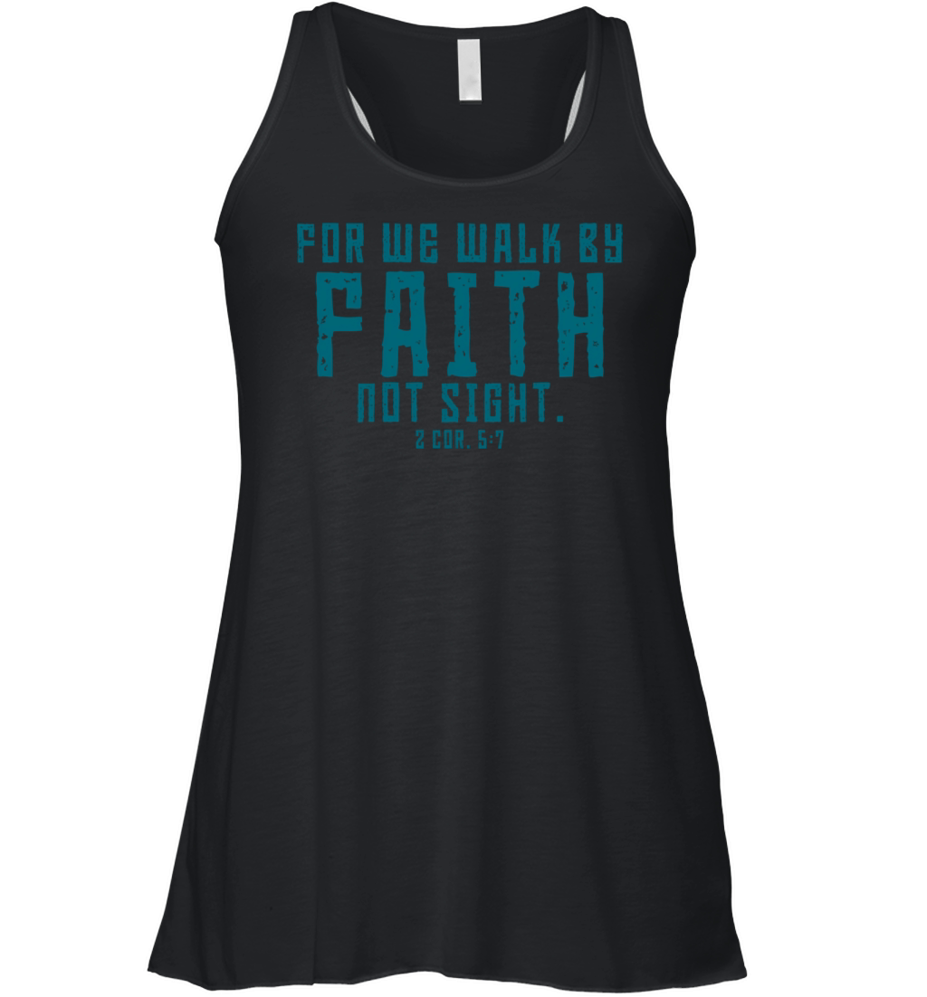 Christian Bible Verse Quote Jesus Christ 2 Corinth Women's Flowy Tank Top