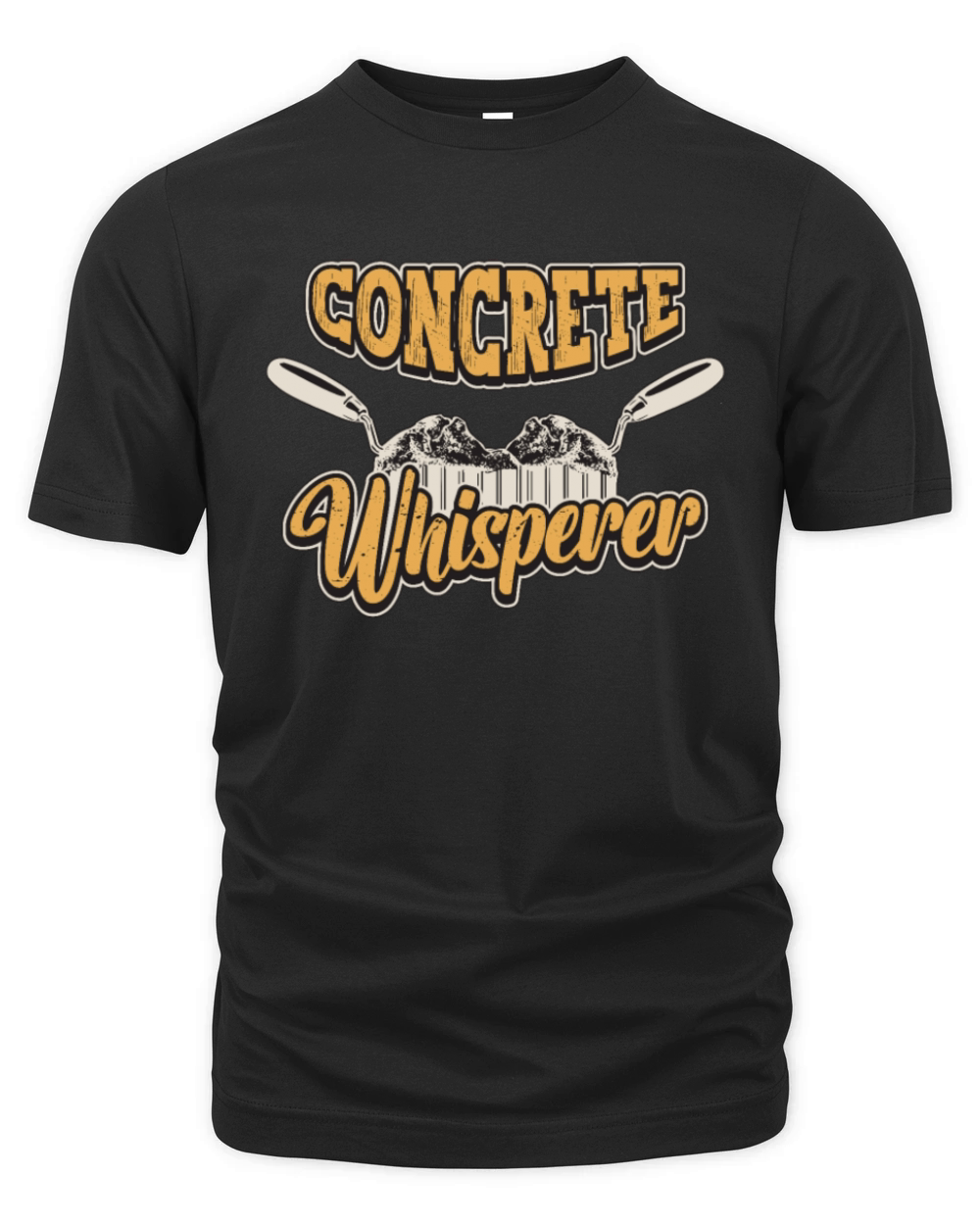 Concrete Finisher Concrete Whisperer Construction Organic Unisex T-shirt