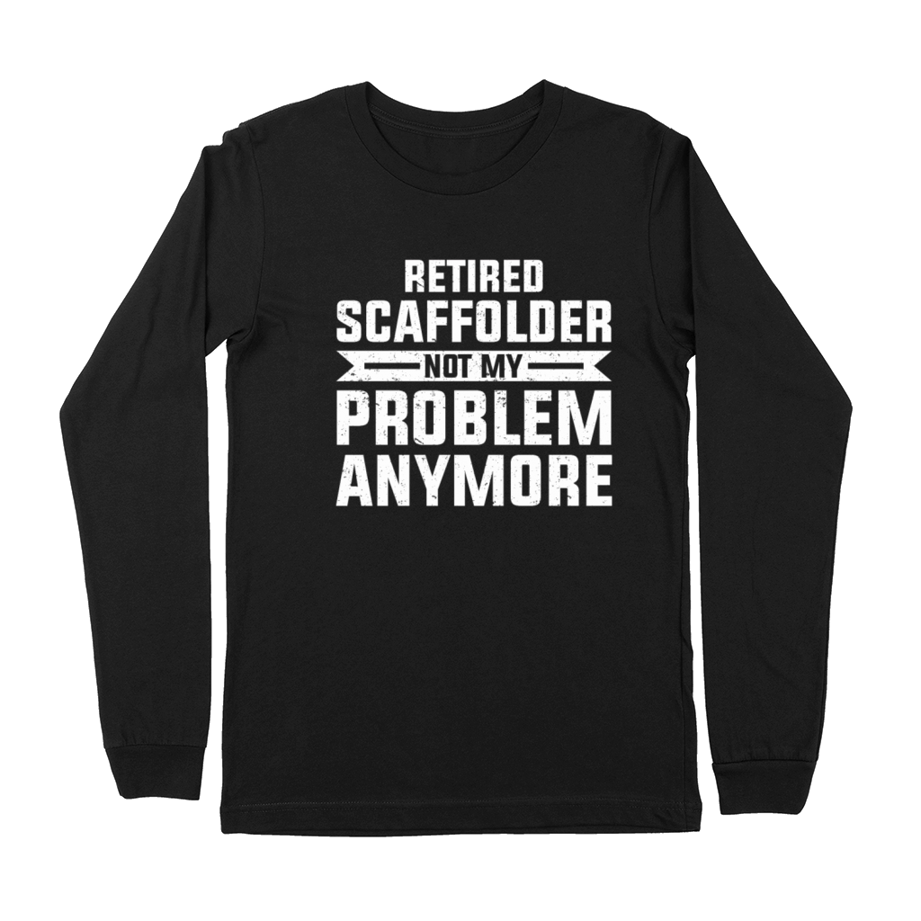 Scaffolder Gift Craftsman Job Scaffolder Premium Long Sleeve