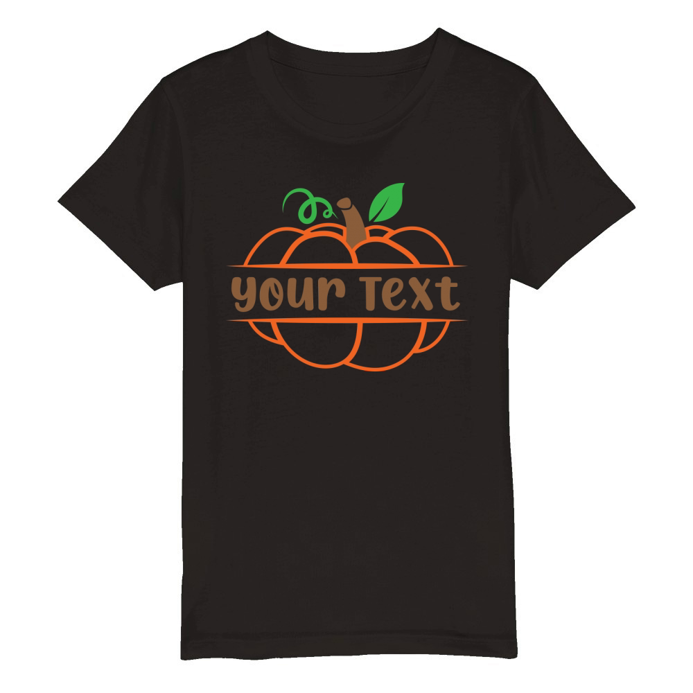 Halloween pumpkins (48) Organic Kids Crewneck T-shirt