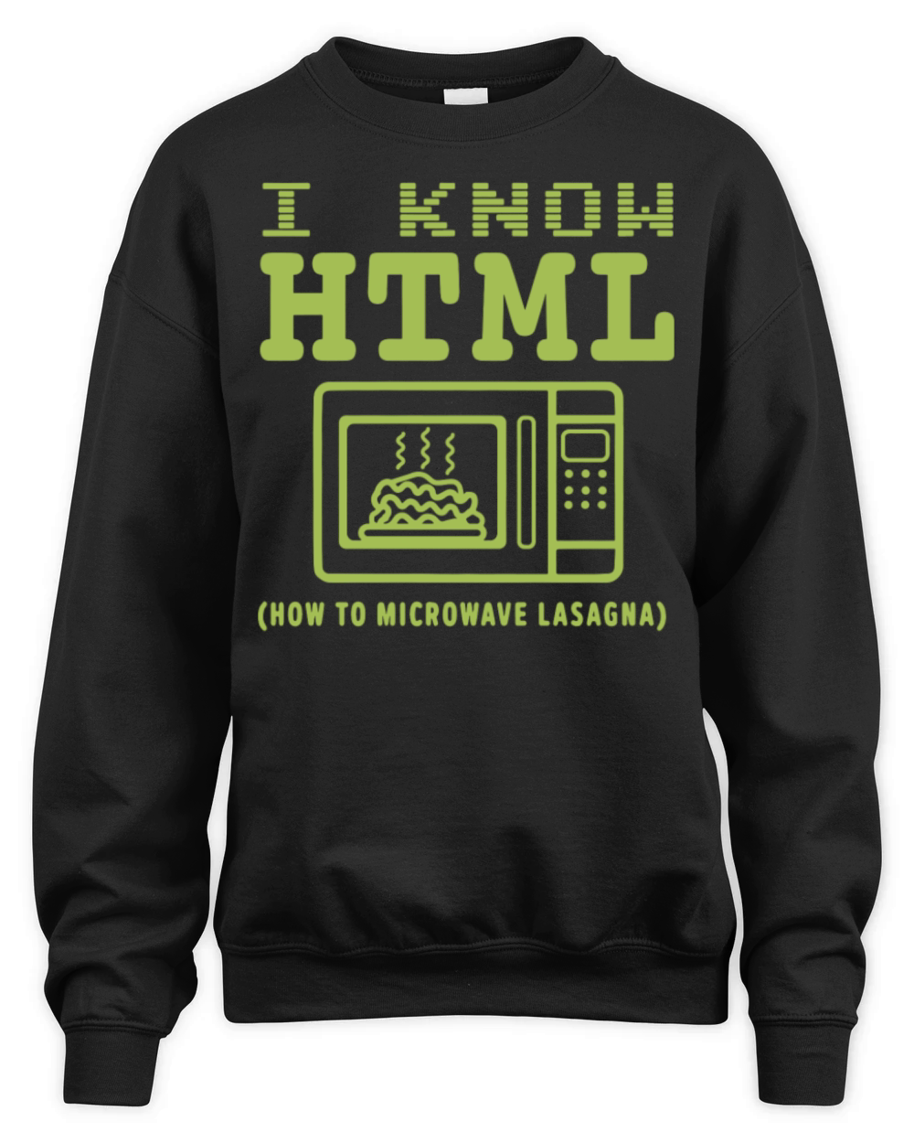 HTML Unisex Premium Crewneck Sweatshirt