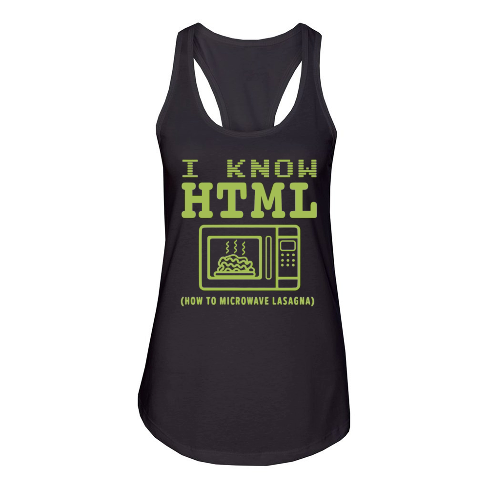 HTML Women's Racerback Tank