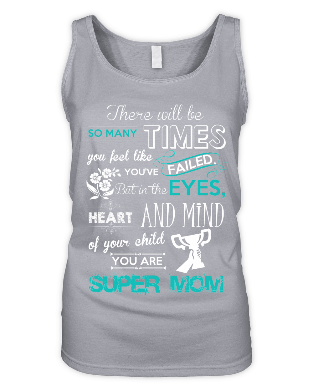 You Are Supper Mom Organic Women's Tank Top