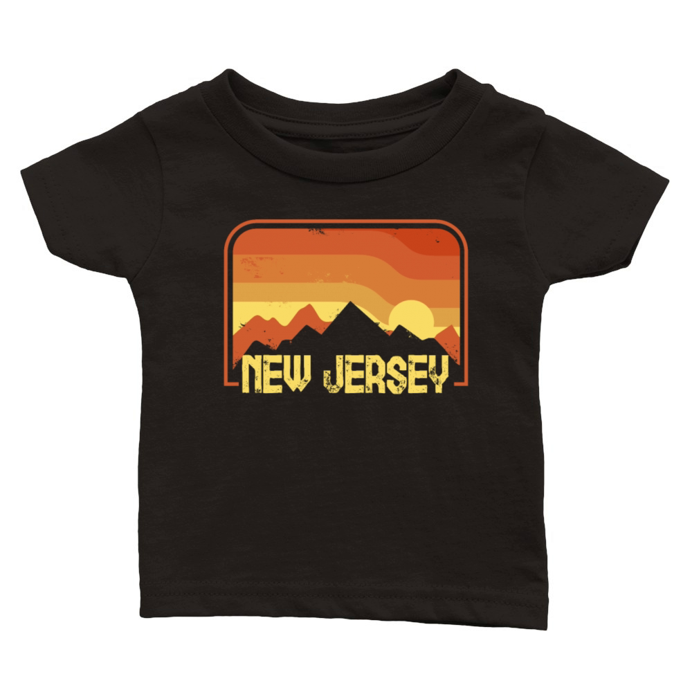 New Jersey Usa Staate Classic Baby Crewneck T-shirt