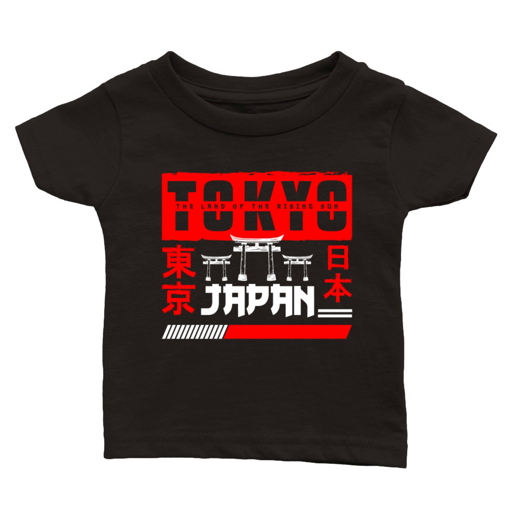 Tokyo Kanji Classic Baby Crewneck T-shirt