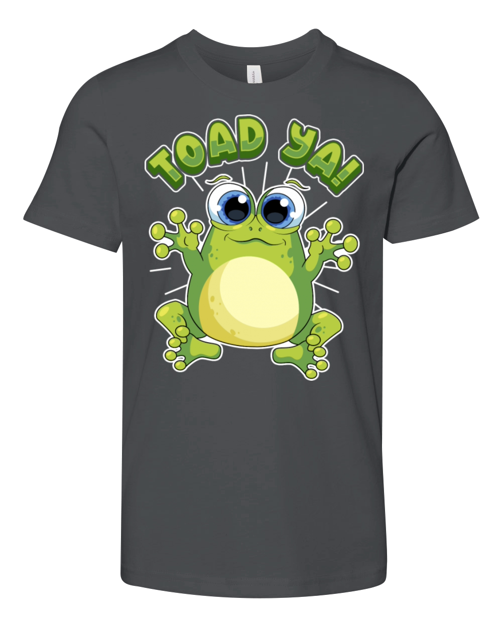 Funny Frog Toad Ya Humor Sayings Quotes Youth Unisex Jersey Tee