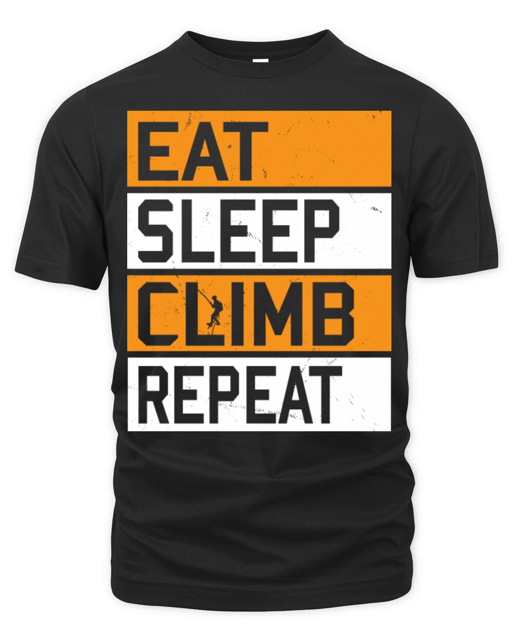 Eat Sleep Climb Repeat Sports Climber Gift Organic Unisex T-shirt