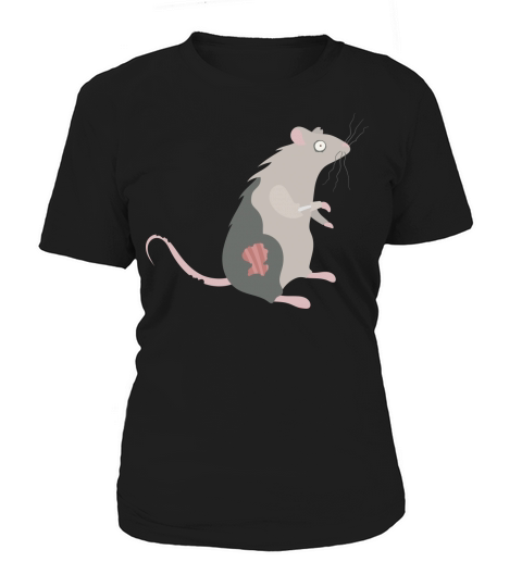 Zombie Rat Animal Dead Pest Scary Halloween Costume Women's T-Shirt